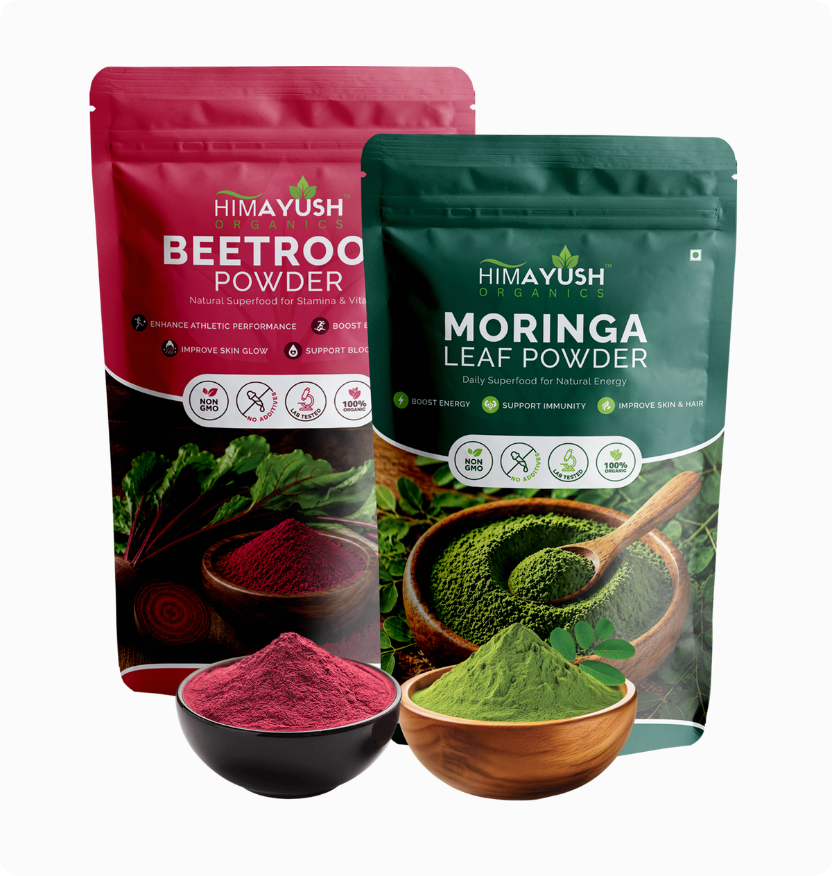 Beetroot (250g) + Moringa (250g)