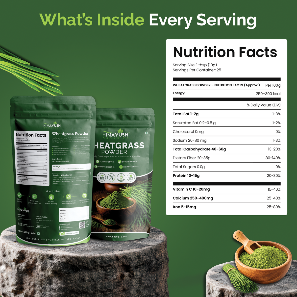 Wheatgrass Powder (250g)