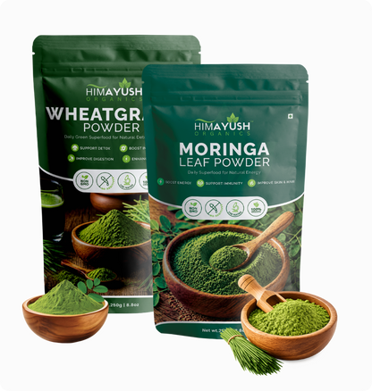 Moringa  (250g) + Wheatgrass  (250g)