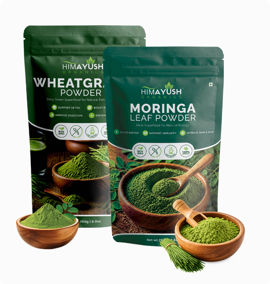 Moringa + Wheatgrass