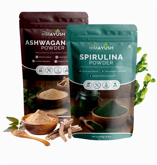 Ashwagandha + Spirulina